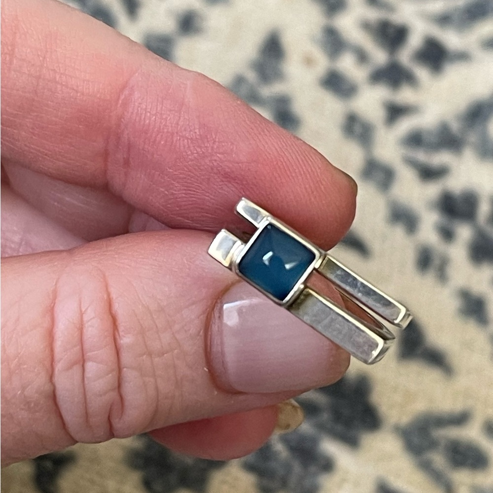 Handmade sterling silver rings - Picture 13 of 15